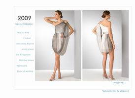 歐洲高級Party服裝,禮服畫冊，夜總會服裝