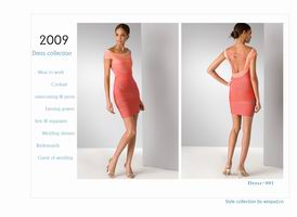 歐洲高級Party服裝,禮服畫冊，夜總會服裝