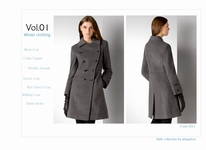 冬季職業外套收藏vol.01,服裝畫冊