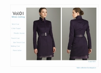 冬季職業外套收藏vol.01,服裝畫冊