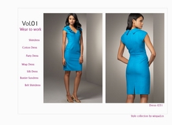 連衣裙書籍vol.01,連衣裙服裝畫冊