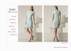 連衣裙書籍vol.01,連衣裙服裝畫冊