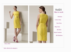 連衣裙書籍vol.01,連衣裙服裝畫冊