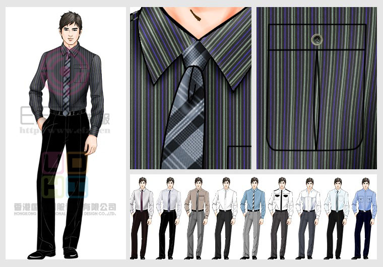 時尚商務襯衫圖片