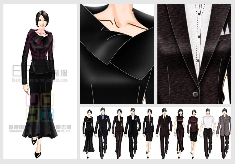 上海喜來登酒店系列方案設計圖