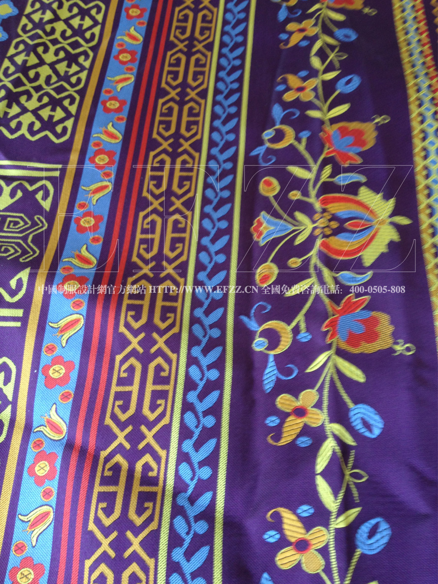 東南亞風(fēng)格高密度提花布面料