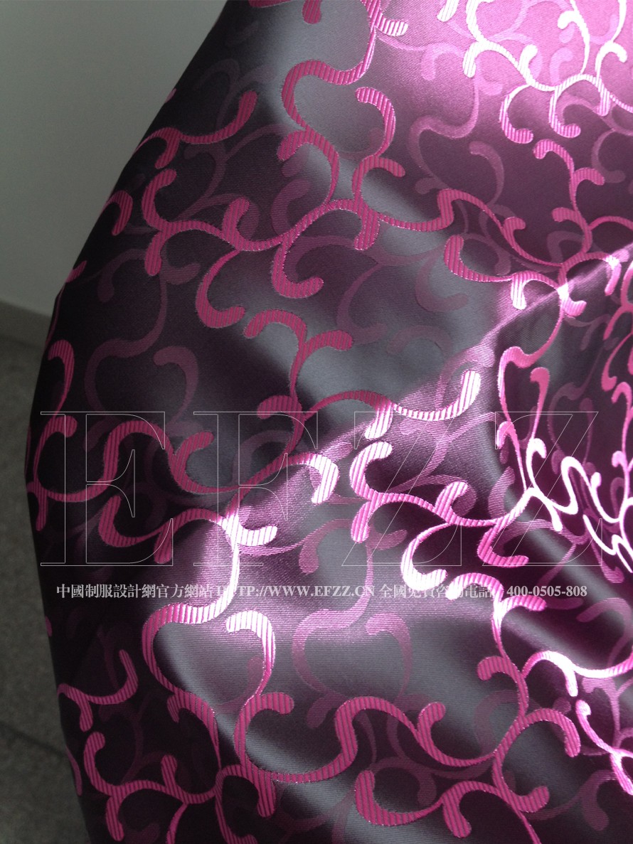 蕊絲高密提花酒店制服面料613-3