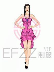 夜總會ktv包房公主制服設(shè)計圖518