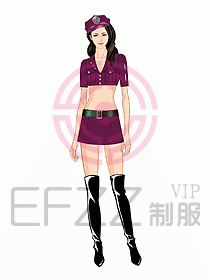 夜總會ktv包房公主制服設計圖578