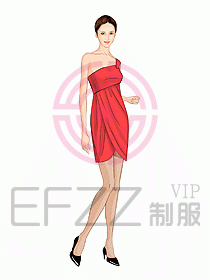 夜總會(huì)ktv包房公主制服設(shè)計(jì)圖585