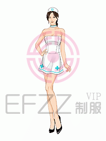 夜總會ktv包房公主制服設計圖582