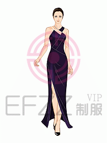 夜總會ktv包房公主制服設計圖591