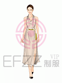 夜總會ktv包房公主制服設計圖589