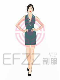 夜總會ktv包房公主制服設(shè)計圖595