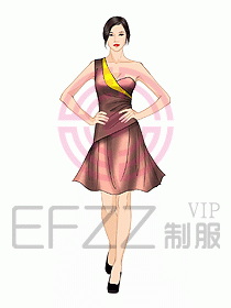 夜場ktv包房公主服設計599