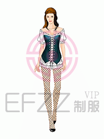 夜場ktv包房公主服設計637