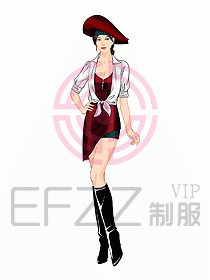 夜場ktv包房公主服設計638