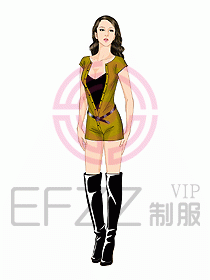 夜場ktv包房公主服設計640