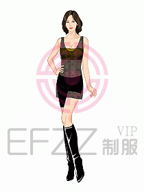 夜場ktv包房公主服設計639