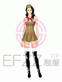 夜場ktv包房公主服設計650