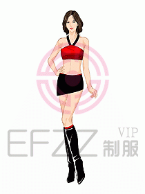 夜場ktv包房公主服設計657