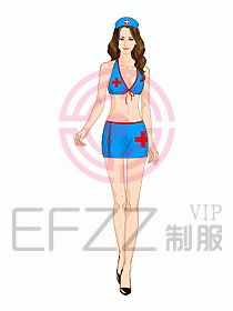 夜場ktv包房公主服設計675