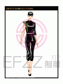 夜場ktv包房公主服設計678