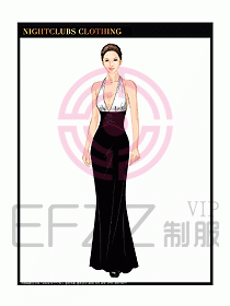 夜場ktv包房公主服設(shè)計(jì)681