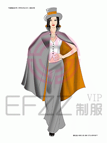 夜總會迎賓咨客制服設計圖222