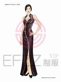 夜總會迎賓咨客制服設計圖230