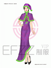 夜總會迎賓咨客制服設(shè)計圖229