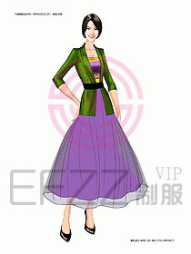 夜總會(huì)迎賓咨客制服設(shè)計(jì)圖238