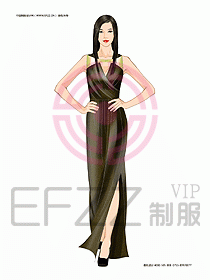 夜總會迎賓咨客制服設計圖240