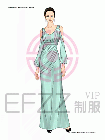 夜總會迎賓咨客制服設計圖246