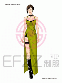 夜總會迎賓咨客制服設計圖252