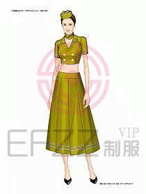 夜總會迎賓咨客制服設(shè)計(jì)圖257