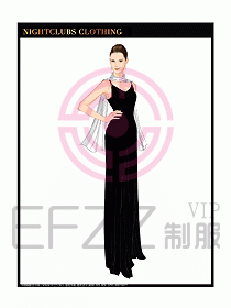 夜總會迎賓咨客制服設計圖271