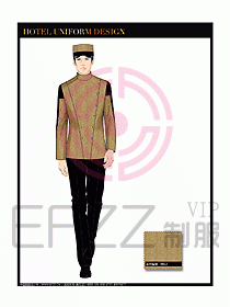 酒店門童保安制服設計圖810