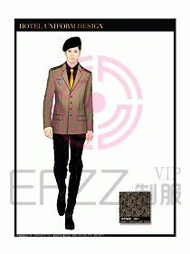 酒店門童保安制服設(shè)計(jì)圖823