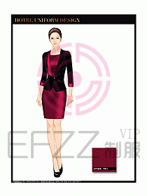 桑拿水療會所前臺服務員制服188