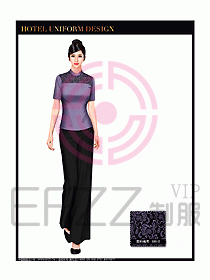 SPA水療會所服務員制服設計圖310