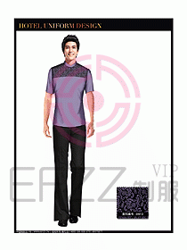 SPA水療會所服務員制服設計圖308