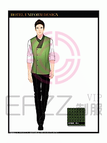 SPA水療會所服務員制服設計圖320