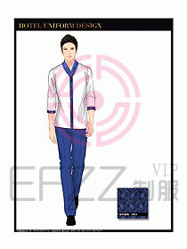 SPA水療會所服務(wù)員制服設(shè)計圖317