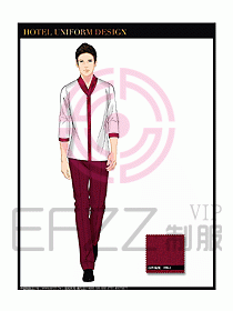 SPA水療會所服務員制服設計圖316