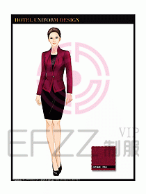 酒店大堂經(jīng)理服務(wù)制服設(shè)計622