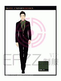 酒店大堂經(jīng)理服務制服設計632