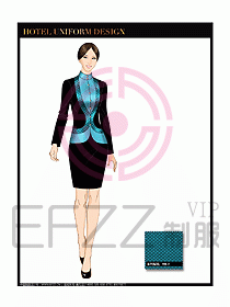 酒店大堂經(jīng)理服務(wù)制服設(shè)計(jì)639