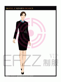 酒店大堂經(jīng)理服務(wù)制服設(shè)計651