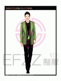 夜總會KTV服務員制服設計圖499